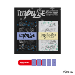 [PRE-ORDER] Xdinary Heroes (엑스디너리 히어로즈) 9th Mini Album - [IMPULSE] (BACKSTAGE / Band of Outsiders Ver. + EXCLUSIVE PHOTOCARD)