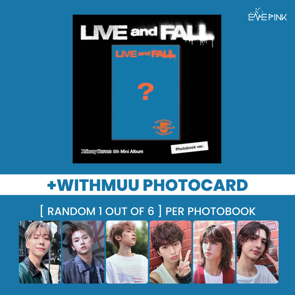 XDINARY HEROES (엑스디너리 히어로즈) 5TH MINI ALBUM - [LIVE and FALL] (+EXCLUSIVE PHOTOCARD)