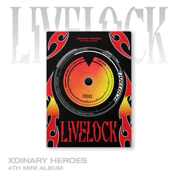 XDINARY HEROES (엑스디너리 히어로즈) 4TH MINI ALBUM - [LIVELOCK] (STANDARD VER)