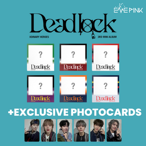 XDINARY HEROES (엑스디너리 히어로즈) 3RD MINI ALBUM - [Deadlock] (COMPACT ver. +EXCLUSIVE GIFT)