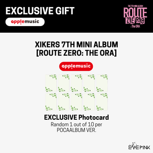 [PRE-ORDER] (KOR VER.) XIKERS (싸이커스) 7TH MINI ALBUM - [ROUTE ZERO: THE ORA] (POCAALBUM VER. +EXCLUSIVE PHOTOCARD) - EVE PINK K-POP