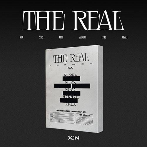 X:IN (엑신) 2ND MINI ALBUM - [THE REAL] (+EXCLUSIVE PHOTOCARD)