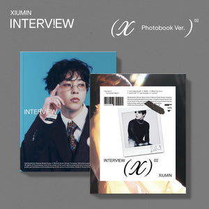 XIUMIN (시우민) ALBUM - [Interview X] (Photobook Ver. +EXCLUSIVE PHOTOCARD)