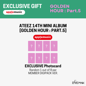 [PRE-ORDER] (KOR VER.) ATEEZ (에이티즈) 14th Mini Album - [GOLDEN HOUR : PART.5] (MEMBER DIGIPACK VER. + EXCLUSIVE PHOTOCARD)
