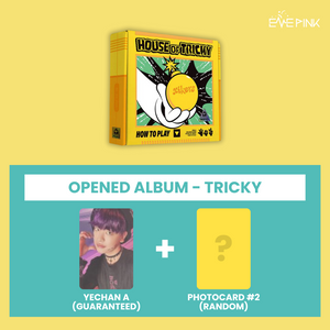 (KOR VER.) XIKERS (싸이커스) 2ND MINI ALBUM - [HOUSE OF TRICKY: How To Play] (TRICKY VER. : OPENED ALBUM)