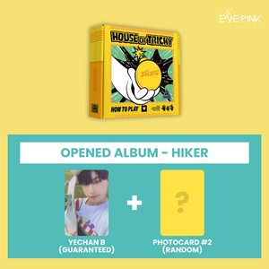 (KOR VER.) XIKERS (싸이커스) 2ND MINI ALBUM - [HOUSE OF TRICKY: How To Play] (HIKER VER. : OPENED ALBUM)