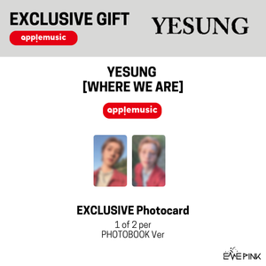 [PRE-ORDER] YESUNG (예성) - 2nd Album [WHERE WE ARE] (PHOTOBOOK Ver. + EXCLUSIVE PHOTOCARD)