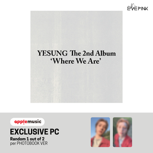 [PRE-ORDER] YESUNG (예성) - 2nd Album [WHERE WE ARE] (PHOTOBOOK Ver. + EXCLUSIVE PHOTOCARD)