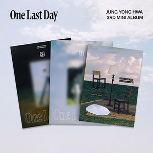 JUNG YONGHWA (정용화) 3rd Mini Album - [One Last Day] (PHOTO BOOK VER. +EXCLUSIVE PHOTOCARD)