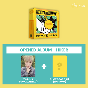 (KOR VER.) XIKERS (싸이커스) 2ND MINI ALBUM - [HOUSE OF TRICKY: How To Play] (HIKER VER. : OPENED ALBUM)
