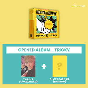 (KOR VER.) XIKERS (싸이커스) 2ND MINI ALBUM - [HOUSE OF TRICKY: How To Play] (TRICKY VER. : OPENED ALBUM)