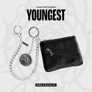 [PRE-ORDER] Young K (영케이 ) 2nd Full Album - [YOUNGEST] (Wallet & Keyring ver.)