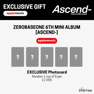[PRE-ORDER] ZEROBASEONE (제로베이스원) The 6th Mini Album - [Ascend-] (11 Ver. + EXCLUSIVE PHOTOCARD) - EVE PINK K-POP