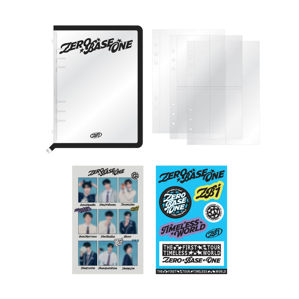 ZEROBASEONE (제로베이스원) THE FIRST TOUR TIMELESS WORLD MD - [COLLECT BINDER BOOK]