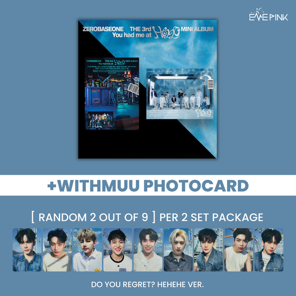 ZEROBASEONE (제로베이스원) 3RD MINI ALBUM - [You had me at HELLO] (+EXCLUSIVE PHOTOCARD)