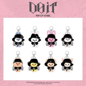[PRE-ORDER] STRAY KIDS DO IT POP-UP STORE MD - [SKZOO CUSTOME MAGNET PLUSH KEYRING] - EVE PINK K-POP