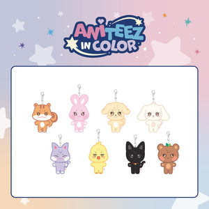 [PRE-ORDER] ATEEZ (에이티즈) ANITEEZ IN COLOR MD - [ANITEEZ PLUSH KEYRING]