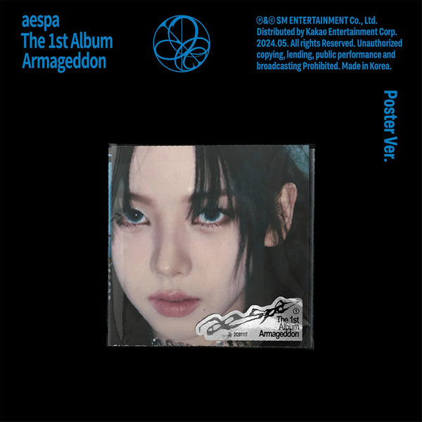 aespa (에스파) 1ST ALBUM - [ARMAGEDDON] (POSTER VER.)