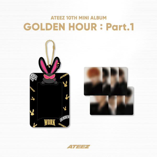 ATEEZ (에이티즈) GOLDEN HOUR : PART.1 OFFICIAL MD - [PHOTO CARD HOLDER SET]