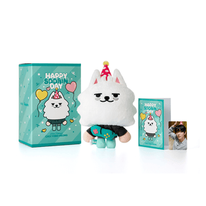 SOOBIN (TXT) HEART MESSENGER OFFICIAL MD - [CHOI YONG MEONG PLUSH SET] - EVE PINK K-POP