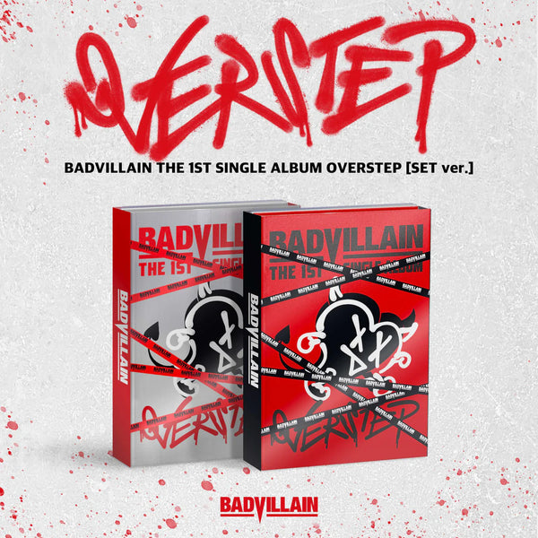 BADVILLAIN (배드빌런) 1ST SINGLE ALBUM - [OVERSTEP]