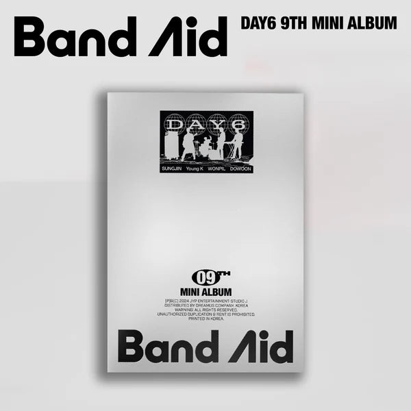 DAY6 (데이식스) 9TH MINI ALBUM - [Band Aid]