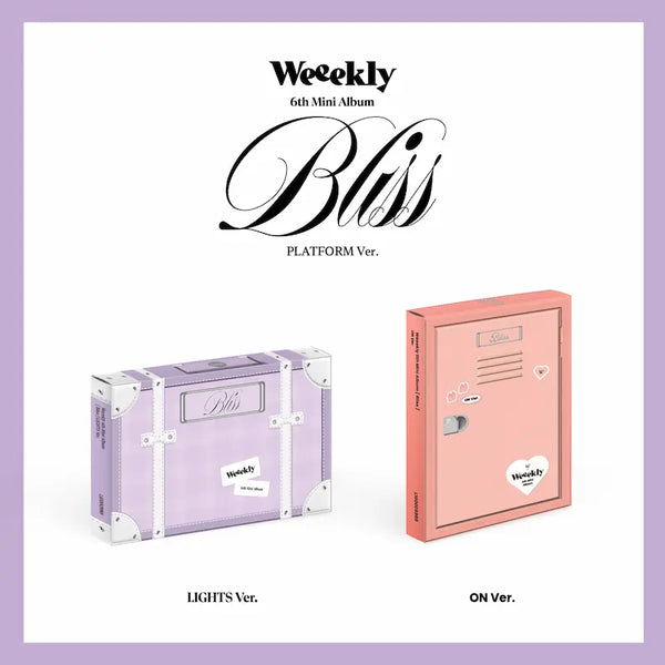 WEEEKLY (위클리) 6TH MINI ALBUM- [Bliss] (PLATFORM VER.)