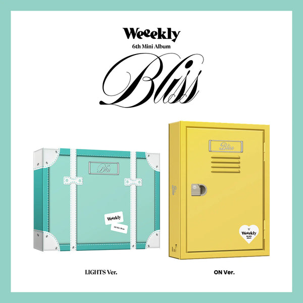 WEEEKLY (위클리) 6TH MINI ALBUM- [Bliss] (+SELFIE PHOTOCARD)