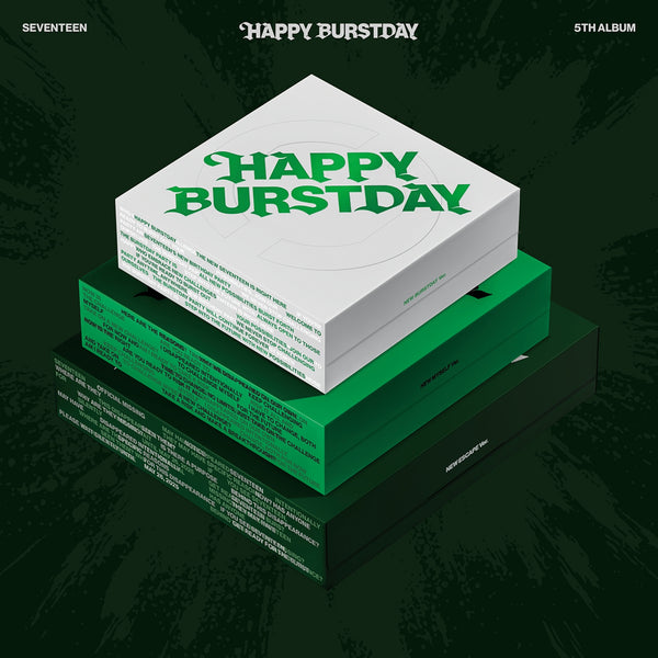 SEVENTEEN (세븐틴) 5TH ALBUM - [HAPPY BURSTDAY] (+EXCLUSIVE PHOTOCARD)