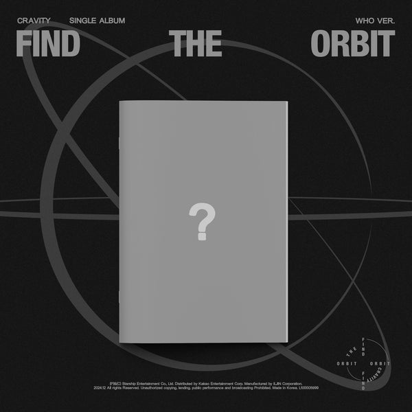 [PRE-ORDER] CRAVITY (크래비티) SINGLE ALBUM - [FIND THE ORBIT] (WHO / ARE ver.)