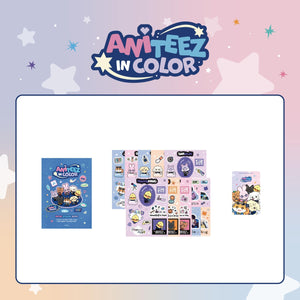 [PRE-ORDER] ATEEZ (에이티즈) ANITEEZ IN COLOR MD - [RETRO STICKER BOOK]