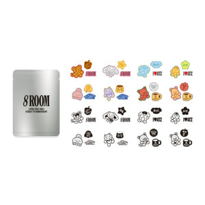[PRE-ORDER] ATEEZ (에이티즈) POP-UP '8ROOM' OFFICIAL MD - [RANDOM IRON-ON PATCH]