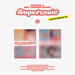 fromis_9 (프로미스나인) 3RD SINGLE ALBUM - [Supersonic] (WEVERSE VER. +EXCLUSIVE GIFT)