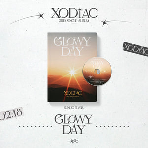 XODIAC (소디엑) 3RD SINGLE ALBUM - [GLOWY DAY]