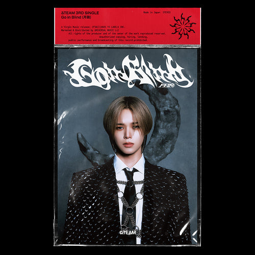&TEAM (앤팀) 3RD SINGLE JAPAN ALBUM - [Go in Blind] (Solo Edition)