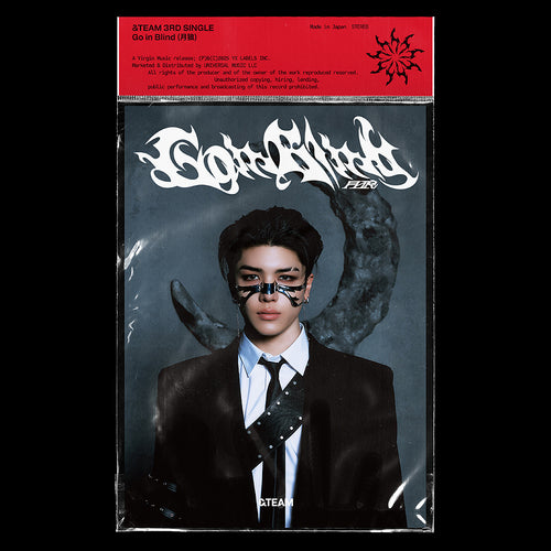&TEAM (앤팀) 3RD SINGLE JAPAN ALBUM - [Go in Blind] (Solo Edition)