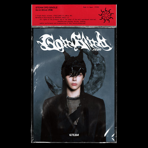 &TEAM (앤팀) 3RD SINGLE JAPAN ALBUM - [Go in Blind] (Solo Edition)