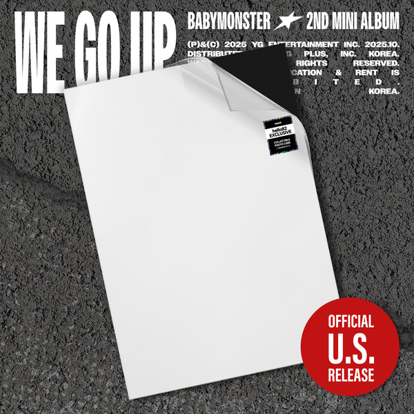 [PRE-ORDER] (U.S. VER.) BABYMONSTER (베이비몬스터) 2nd Mini Album - [WE GO UP] (WE Ver. + hello82 EXCLUSIVE PHOTOCARD)