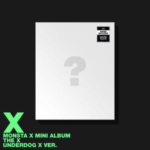 (U.S. VER.) MONSTA X (몬스타엑스) MINI ALBUM - [THE X] (PHOTOBOOK VER. +hello82 EXCLUSIVE PHOTOCARD)