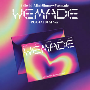 [PRE-ORDER] i-dle (아이들) 9th Mini Album - [We made] (POCAALBUM Ver.)
