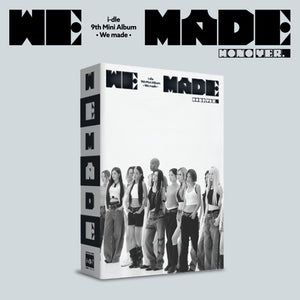 i-dle (아이들) 9th Mini Album - [We made] (+ EXCLUSIVE PHOTOCARD)