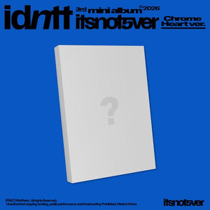 [PRE-ORDER] idntt (아이덴티티) 3rd Mini Album - [itsnotover]