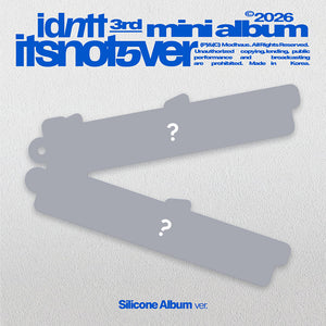 [PRE-ORDER] idntt (아이덴티티) 3rd Mini Album - [itsnotover] (Silicone Album)
