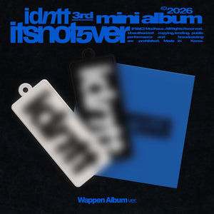 [PRE-ORDER] idntt (아이덴티티) 3rd Mini Album - [itsnotover] (Wappen Album)