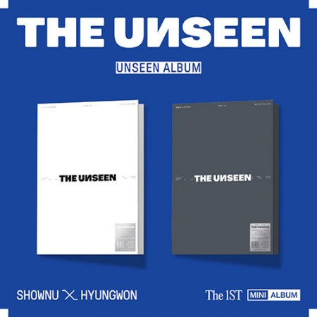 SHOWNU X HYUNGWON (셔누 X 형원) - 1ST MINI ALBUM [THE UNSEEN] (UNSEEN/LIMITED VER.)