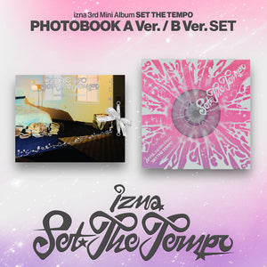 [PRE-ORDER] izna (이즈나) 3rd Mini Album - [SET THE TEMPO] (PHOTOBOOK Ver.)