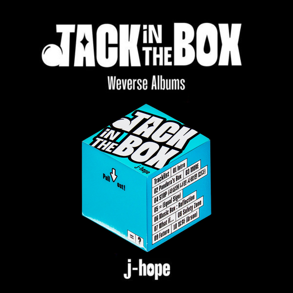 J-HOPE (BTS) ALBUM - [JACK IN THE BOX] (Weverse Albums ver.)