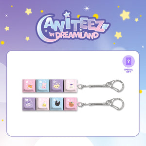 ATEEZ X ANITEEZ IN DREAMLAND MD - [KEY-CAP KEYRING] (+POB)