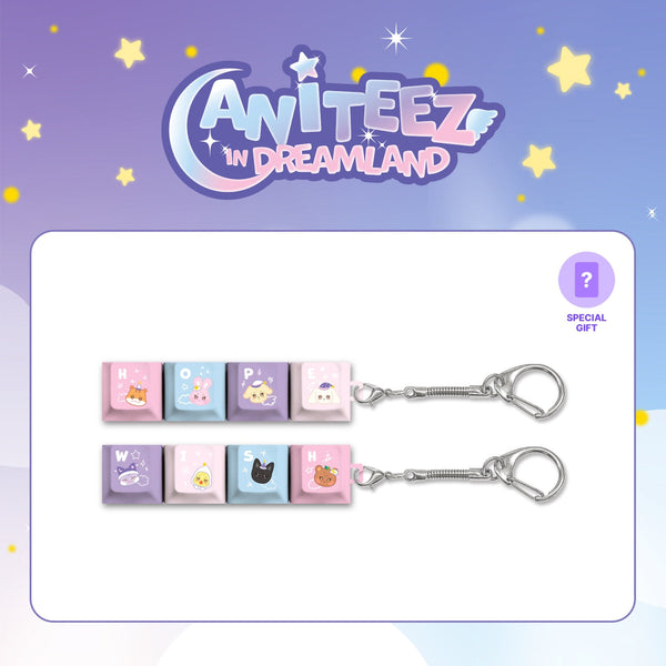 [PRE-ORDER] ATEEZ X ANITEEZ IN DREAMLAND MD - [KEY-CAP KEYRING] (+POB)