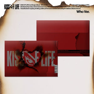 [PRE-ORDER] KISS OF LIFE (키스오브라이프) 2ND SINGLE ALBUM - [WHO IS SHE] (WHO Ver.)
